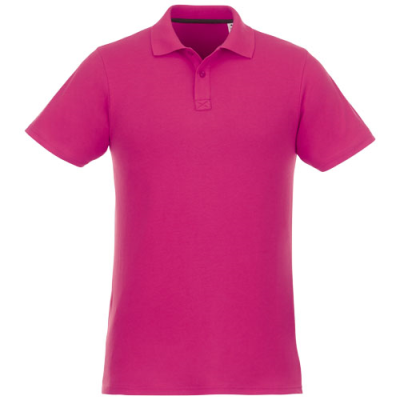 Picture of HELIOS SHORT SLEEVE MENS POLO in Magenta.