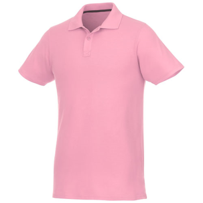 Picture of HELIOS SHORT SLEEVE MENS POLO in Light Pink.