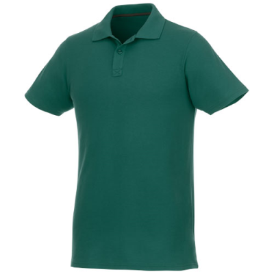 Picture of HELIOS SHORT SLEEVE MENS POLO in Forest Green.