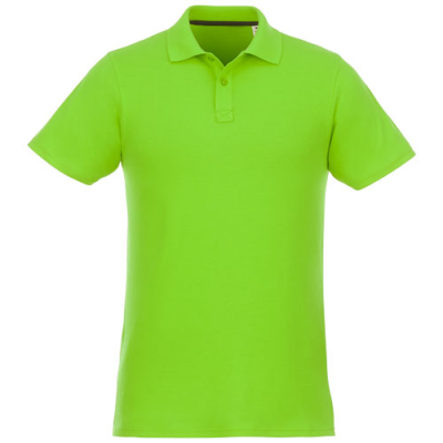 Picture of HELIOS SHORT SLEEVE MENS POLO in Apple Green.