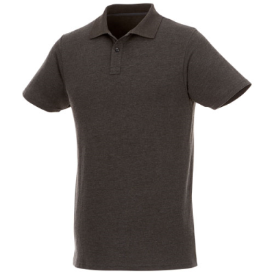 Picture of HELIOS SHORT SLEEVE MENS POLO in Charcoal.