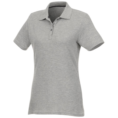 Picture of HELIOS SHORT SLEEVE WOMENS POLO in Heather Grey.