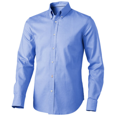 Picture of VAILLANT LONG SLEEVE MENS OXFORD SHIRT in Light Blue.