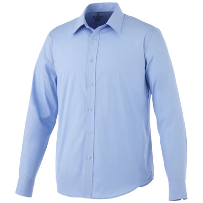 Picture of HAMELL LONG SLEEVE MENS SHIRT in Light Blue.