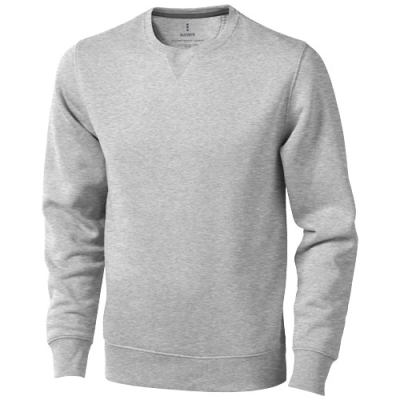 Picture of SURREY UNISEX CREW NECK SWEATER in Grey Melange