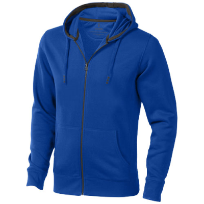 Picture of ARORA MENS FULL ZIP HOODED HOODY in Blue