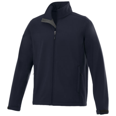 Picture of MAXSON MENS SOFTSHELL JACKET in Navy.