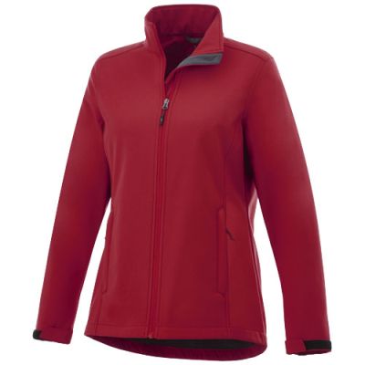 Picture of MAXSON WOMENS SOFTSHELL JACKET in Red