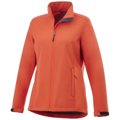 Picture of MAXSON WOMENS SOFTSHELL JACKET in Orange