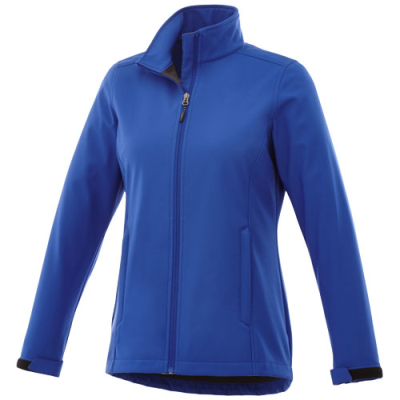 Picture of MAXSON WOMENS SOFTSHELL JACKET in Classic Royal Blue.