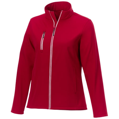 Picture of ORION WOMENS SOFTSHELL JACKET in Red