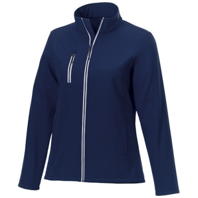 Picture of ORION WOMENS SOFTSHELL JACKET in Navy