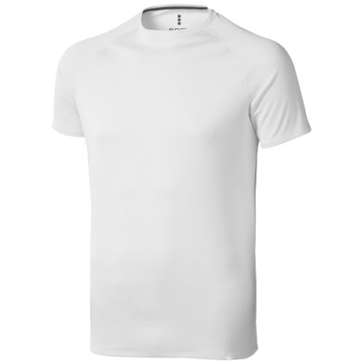 Picture of NIAGARA SHORT SLEEVE MENS COOL FIT TEE SHIRT in White.