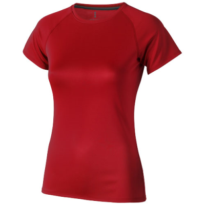 Picture of NIAGARA SHORT SLEEVE WOMENS COOL FIT TEE SHIRT in Red.