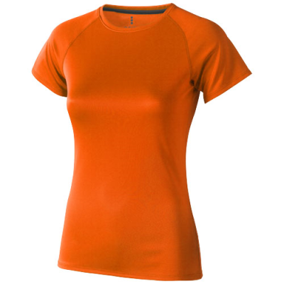 Picture of NIAGARA SHORT SLEEVE WOMENS COOL FIT TEE SHIRT in Orange.