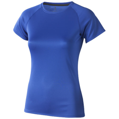 Picture of NIAGARA SHORT SLEEVE WOMENS COOL FIT TEE SHIRT in Blue.