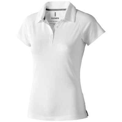 Picture of OTTAWA SHORT SLEEVE WOMENS COOL FIT POLO in White.