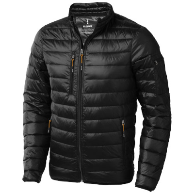 Picture of SCOTIA MENS LIGHTWEIGHT DOWN JACKET in Solid Black.