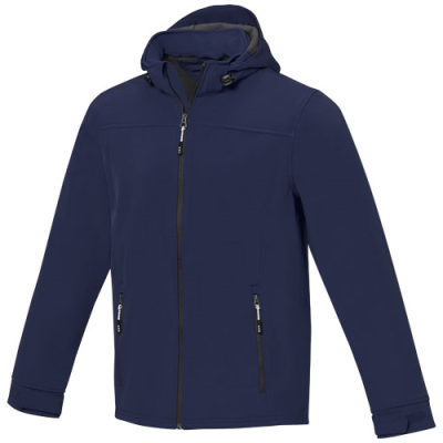 Picture of LANGLEY MENS SOFTSHELL JACKET in Navy.