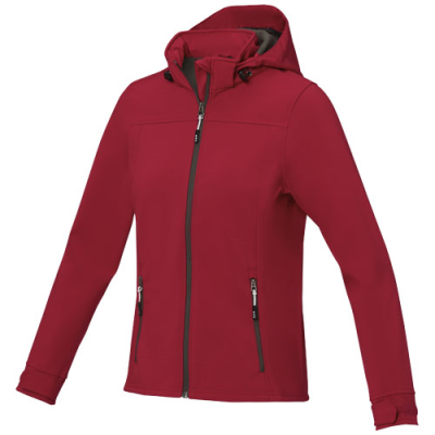 Picture of LANGLEY WOMENS SOFTSHELL JACKET in Red