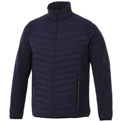 Picture of BANFF MENS HYBRID THERMAL INSULATED JACKET in Navy.