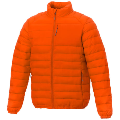 Picture of ATHENAS MENS THERMAL INSULATED JACKET in Orange.