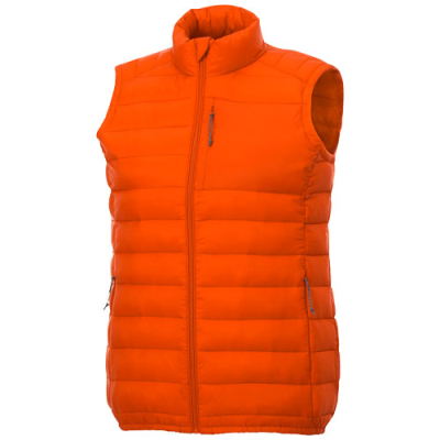 Picture of PALLAS WOMENS THERMAL INSULATED BODYWARMER in Orange.