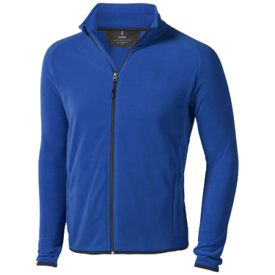 Picture of BROSSARD MENS FULL ZIP FLEECE JACKET in Blue.