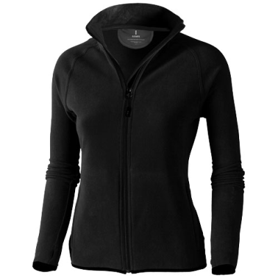 Picture of BROSSARD WOMENS FULL ZIP FLEECE JACKET in Solid Black