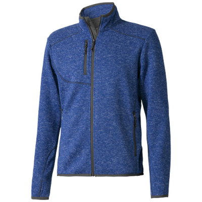 Picture of TREMBLANT MENS KNIT JACKET in Heather Blue.