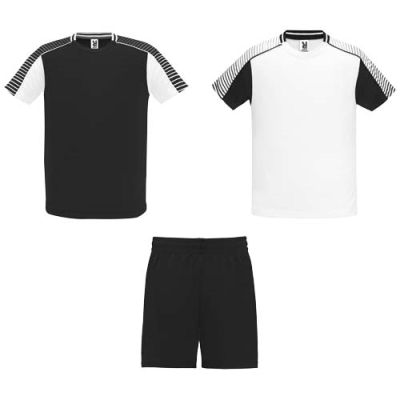 Picture of JUVE CHILDRENS SPORTS SET in White & Solid Black