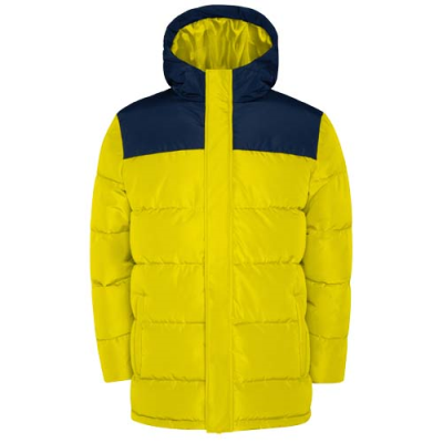 Picture of TALLIN CHILDRENS THERMAL INSULATED JACKET in Yellow & Navy Blue