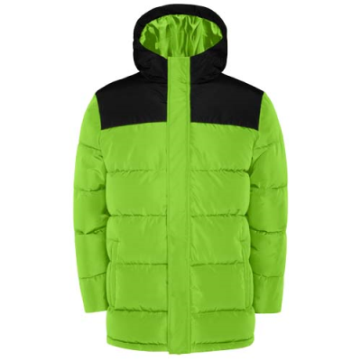 Picture of TALLIN CHILDRENS THERMAL INSULATED JACKET in Lime & Solid Black