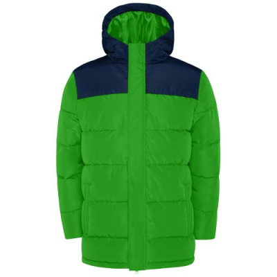 Picture of TALLIN CHILDRENS THERMAL INSULATED JACKET in Fern Green&Navy Blue