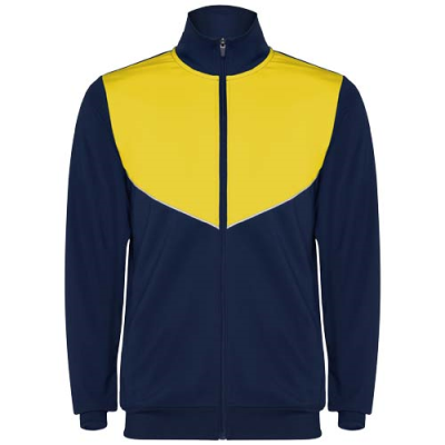 Picture of EVANS CHILDRENS TRACKSUIT in Navy Blue&Yellow.