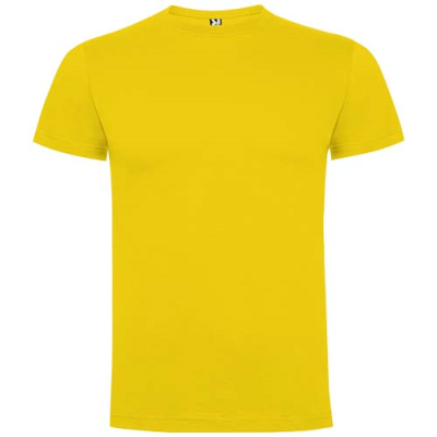 Picture of DOGO PREMIUM SHORT SLEEVE CHILDRENS TEE SHIRT in Yellow.