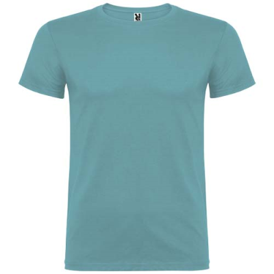 Picture of BEAGLE SHORT SLEEVE CHILDRENS TEE SHIRT in Dusty Blue.