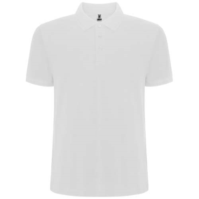 Picture of PEGASO PREMIUM SHORT SLEEVE CHILDRENS POLO in White