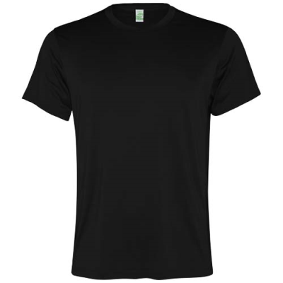 Picture of SLAM SHORT SLEEVE MENS SPORTS TEE SHIRT in Solid Black