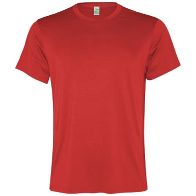 SLAM SHORT SLEEVE MENS SPORTS TEE SHIRT in Red.