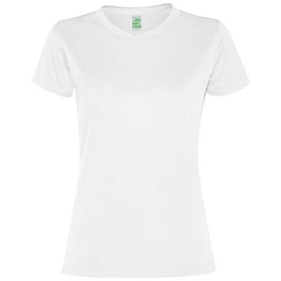 Picture of SLAM SHORT SLEEVE WOMENS SPORTS TEE SHIRT in White