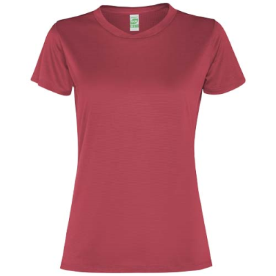 Picture of SLAM SHORT SLEEVE WOMENS SPORTS TEE SHIRT in Berry Red