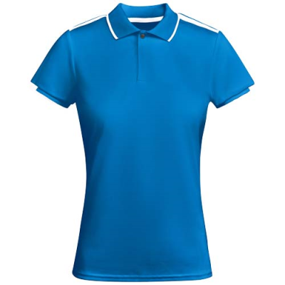 Picture of TAMIL SHORT SLEEVE WOMENS SPORTS POLO in Royal Blue&White