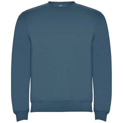 Picture of CLASICA UNISEX CREW NECK SWEATER in Storm Blue.