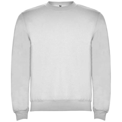 Picture of CLASICA UNISEX CREW NECK SWEATER in Ash White Melange