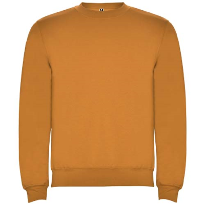 Picture of CLASICA UNISEX CREW NECK SWEATER in Curry Yellow.