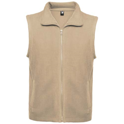 Picture of BELLAGIO UNISEX FLEECE BODYWARMER in Sand