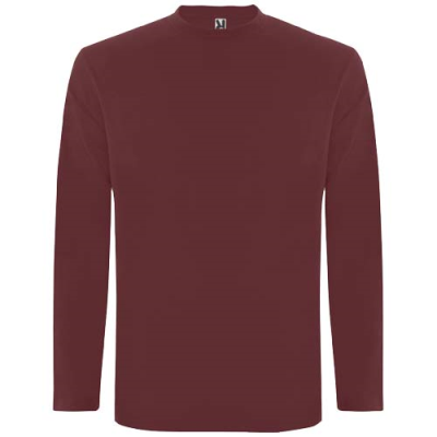 Picture of EXTREME LONG SLEEVE MENS TEE SHIRT in Berry Red