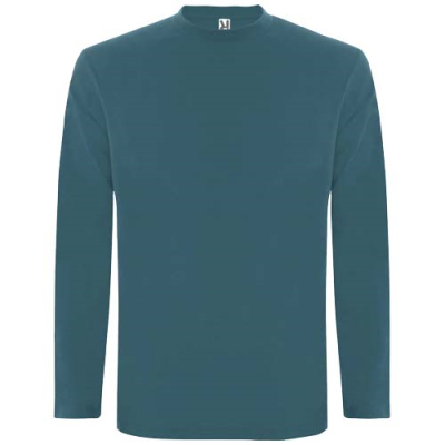 Picture of EXTREME LONG SLEEVE MENS TEE SHIRT in Storm Blue.