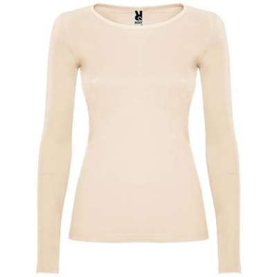 Picture of EXTREME LONG SLEEVE WOMENS TEE SHIRT in Sand